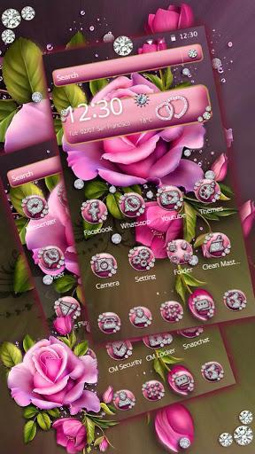 Pink Rose Diamond - عکس برنامه موبایلی اندروید