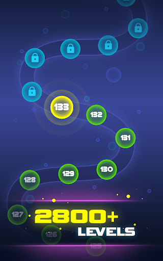 Sci-Fi Bubble Breaker - Gameplay image of android game