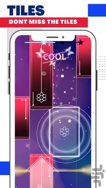 پیانوی جادویی 2024 - Magic Tiles - Gameplay image of android game