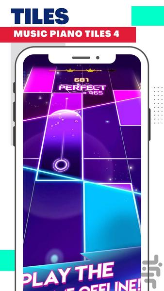 پیانوی جادویی 2024 - Magic Tiles - Gameplay image of android game
