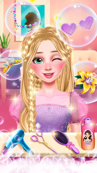 Hair Salon: Hair Cut Makeover - Gameplay image of android game
