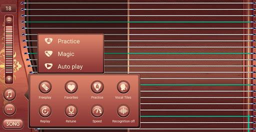 Guzheng Connect: Tuner & Notes Detector - Gameplay image of android game