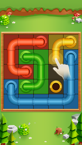 Pipe Line Puzzle - Water Game - عکس بازی موبایلی اندروید