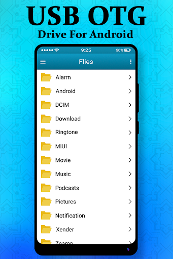 OTG USB Driver for Android - Image screenshot of android app