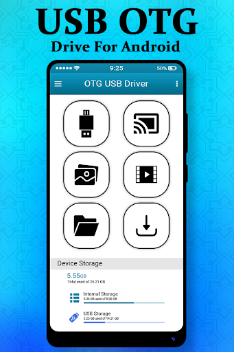 OTG USB Driver for Android - Image screenshot of android app