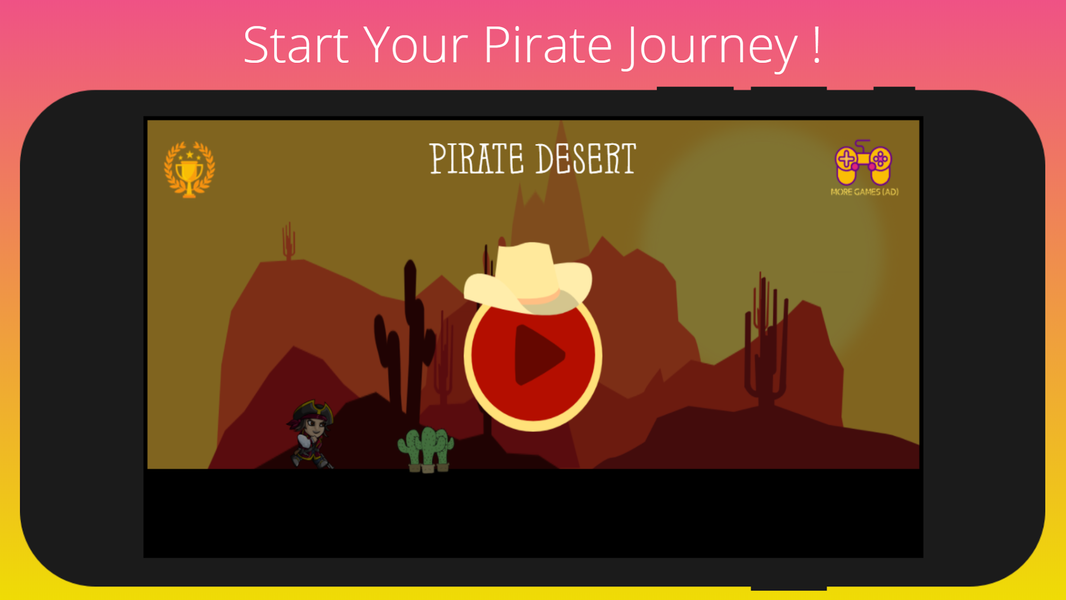 Pirate Desert - Image screenshot of android app