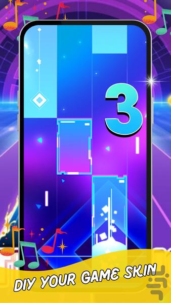 Tiles Music Games ۲۰۲۴ - عکس بازی موبایلی اندروید