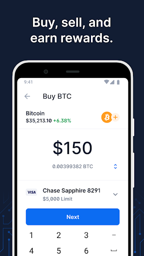 Blockchain.com: Crypto Wallet - Image screenshot of android app