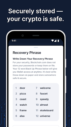 Blockchain.com: Buy BTC, SOL - عکس برنامه موبایلی اندروید