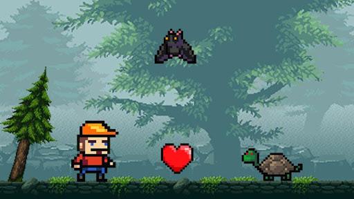 Super adventure retro games - Gameplay image of android game