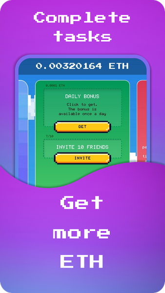 Ethereum Game - عکس برنامه موبایلی اندروید