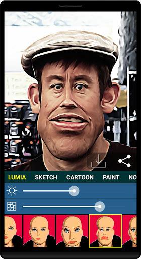 caricature maker - face app - عکس برنامه موبایلی اندروید