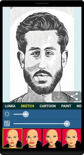 caricature maker - face app - عکس برنامه موبایلی اندروید