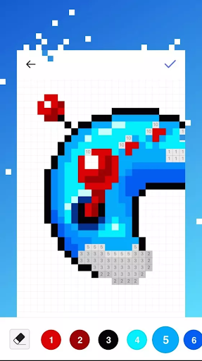 Unicorn Art Pixel - Color By Number - عکس برنامه موبایلی اندروید