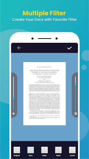 CS Scanner- Free PDF, Kagaz, & Documents Scanner - عکس برنامه موبایلی اندروید
