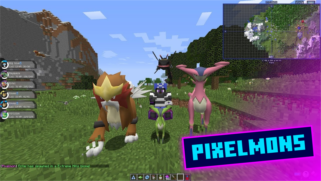 Pixelmons for minecraft - عکس برنامه موبایلی اندروید