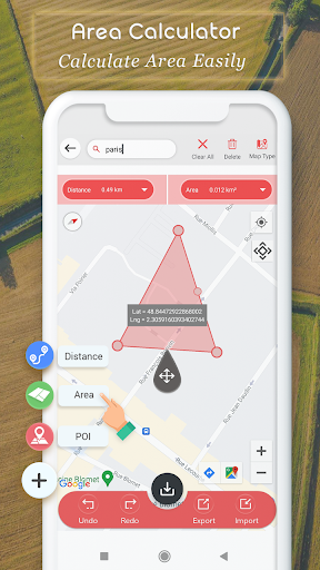 Area Calculator & Measurement - Image screenshot of android app