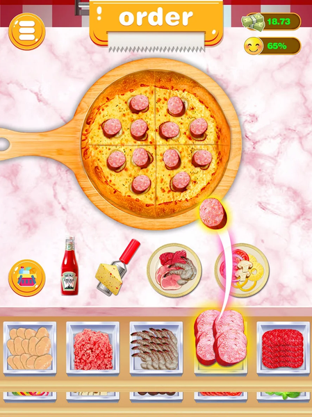 Pizza Games: Blaze Cooking - Gameplay image of android game