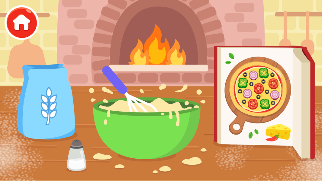 Pizza Cooking Games for Kids - Gameplay image of android game