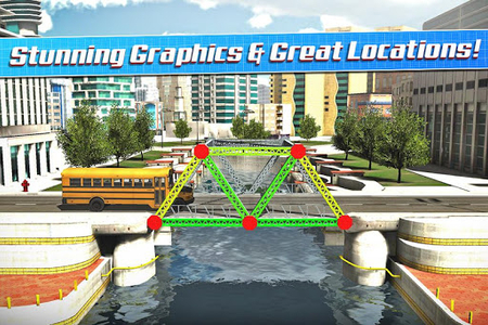 Bridge Construction Simulator - عکس بازی موبایلی اندروید