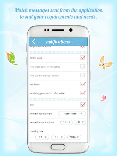Bella Period Calendar - عکس برنامه موبایلی اندروید