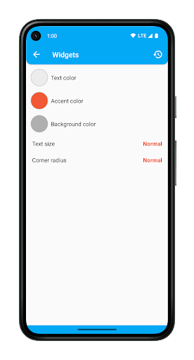 Alarm Clock Widget - عکس برنامه موبایلی اندروید
