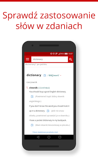 English-Polish Dictionary - Image screenshot of android app