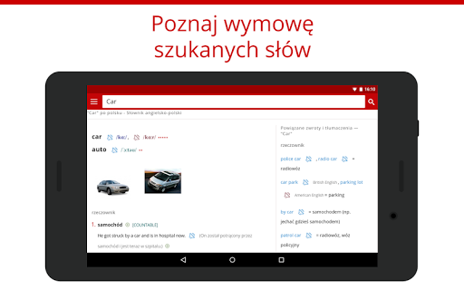 English-Polish Dictionary - عکس برنامه موبایلی اندروید