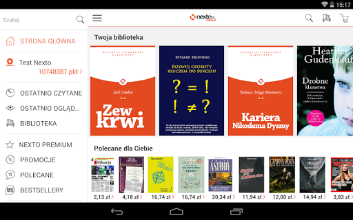 Nexto Reader - Image screenshot of android app