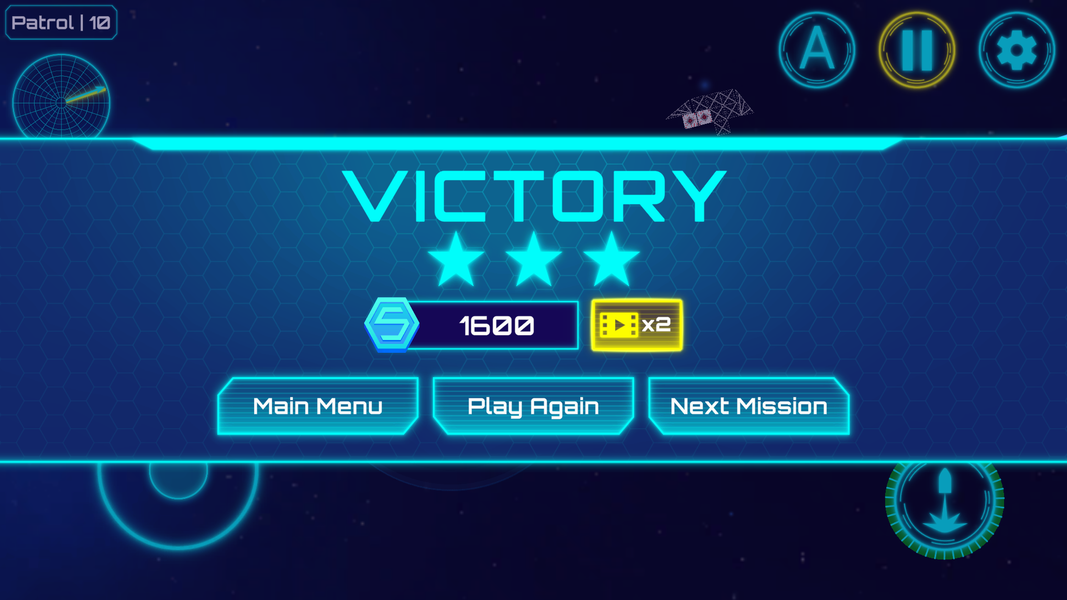 Spaceship Builder - Gameplay image of android game