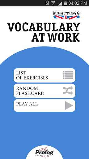 SPEED-UP ENGLISH Vocab at work - Image screenshot of android app