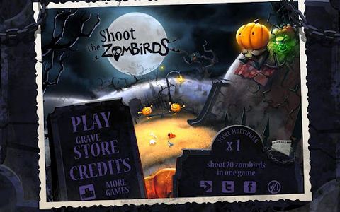 Shoot The Zombirds - عکس بازی موبایلی اندروید