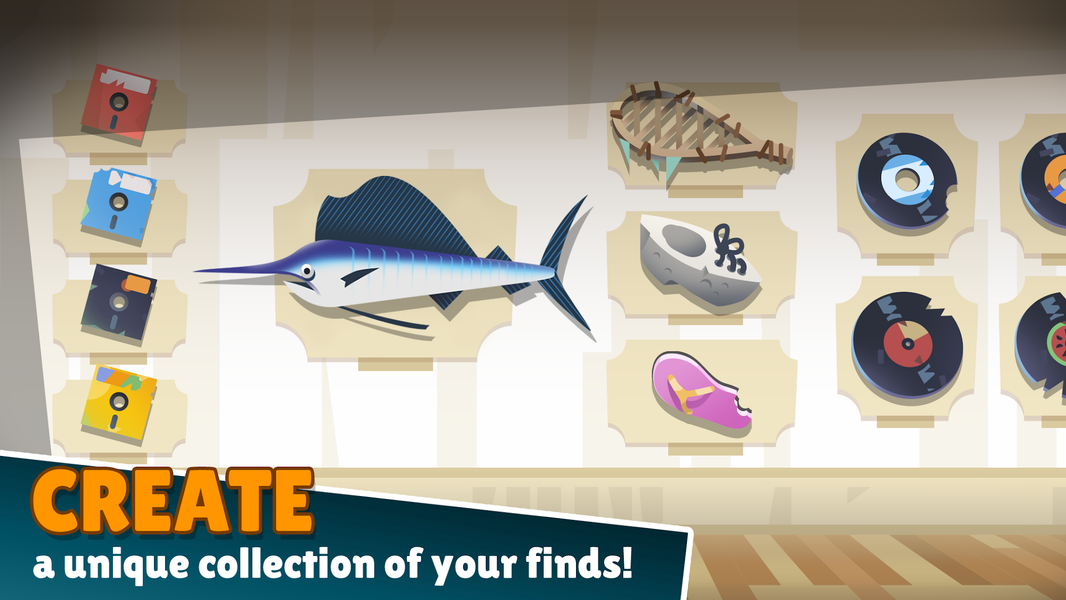 Creatures of the Deep: Fishing - Gameplay image of android game