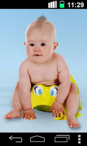 Farting Dancing Baby Funny LWP - عکس برنامه موبایلی اندروید