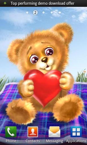 Teddy Bear, I Love You - Image screenshot of android app