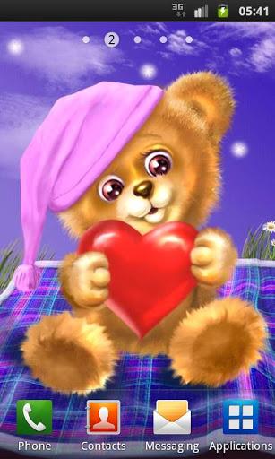 Teddy Bear, I Love You - Image screenshot of android app