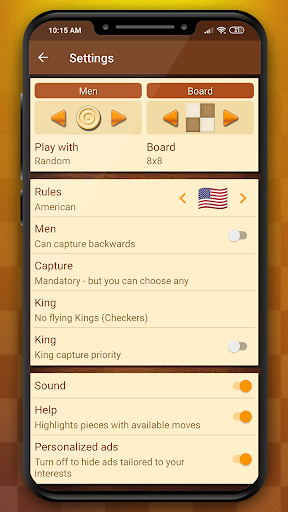 Checkers Online - عکس بازی موبایلی اندروید