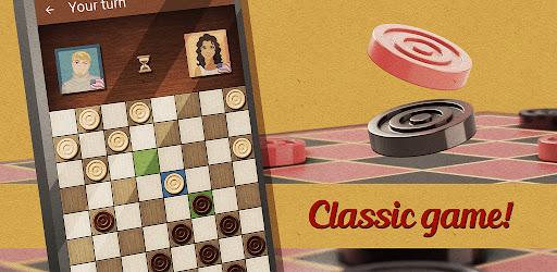 Checkers Online - Gameplay image of android game