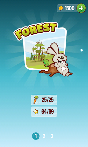 Hungry Bunny - Gameplay image of android game