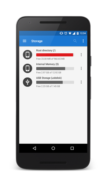 File manager - Image screenshot of android app