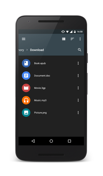 File manager - Image screenshot of android app