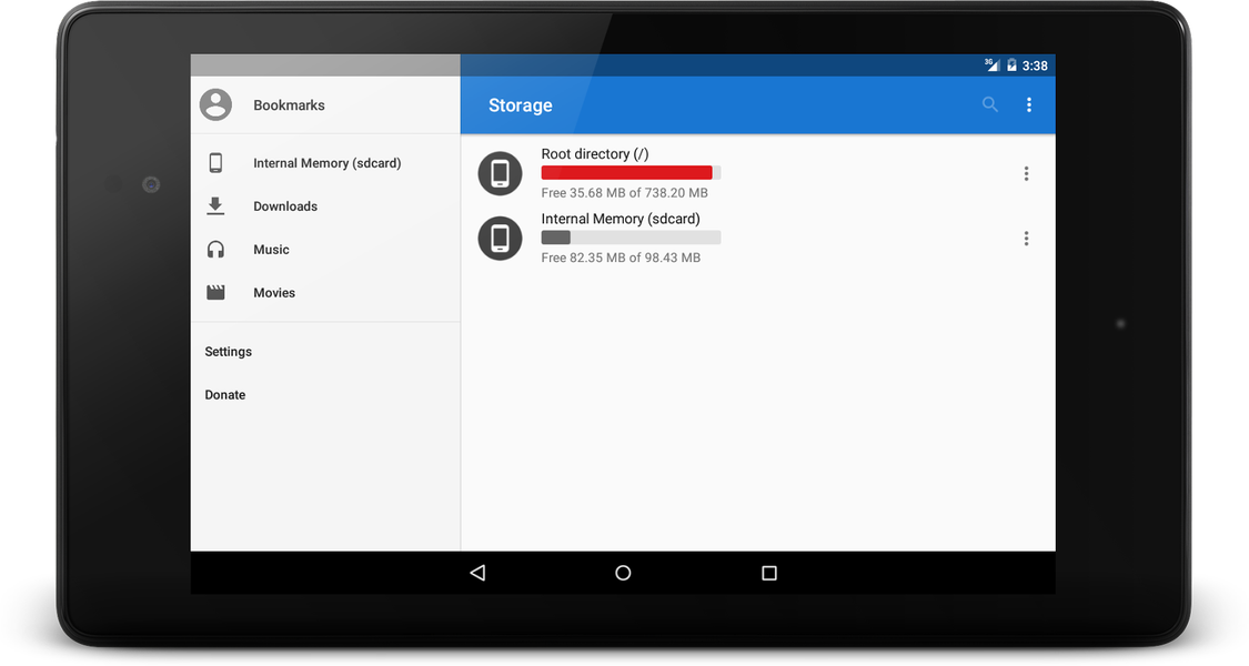File manager - Image screenshot of android app