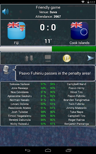 True Football National Manager - Gameplay image of android game