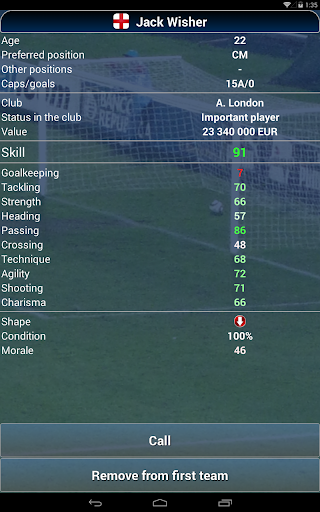 True Football National Manager - Gameplay image of android game