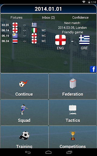 True Football National Manager - Gameplay image of android game