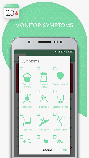 Easy Period Calendar ovulation - عکس برنامه موبایلی اندروید