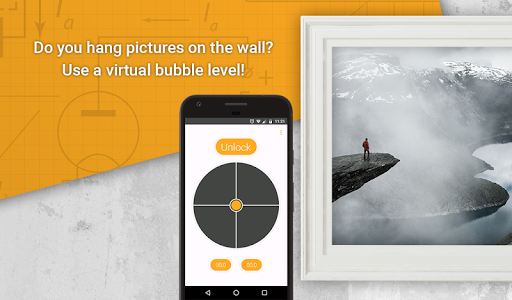 Bubble level - عکس برنامه موبایلی اندروید