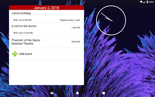 Moniusoft Calendar - عکس برنامه موبایلی اندروید