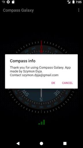 Compass Galaxy - Image screenshot of android app