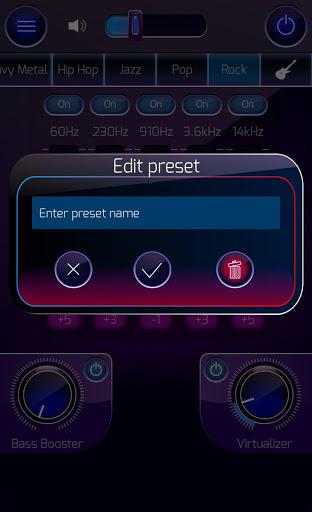 Equalizer & Bass Booster - عکس برنامه موبایلی اندروید